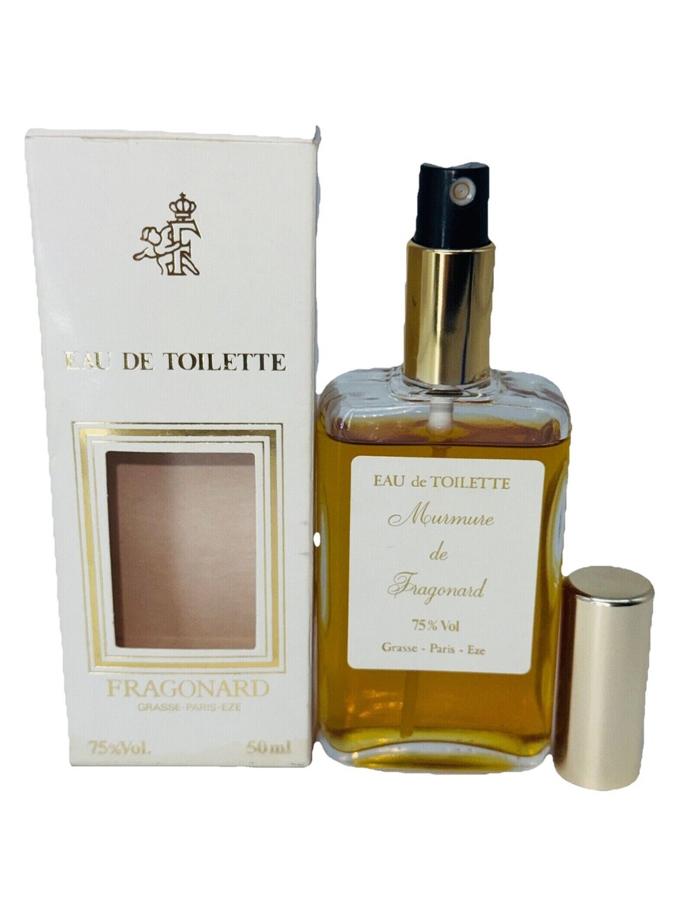 RARE Vintage Mourmure De Fragonard Eau De Toilette Perfume Spray France 50 ml